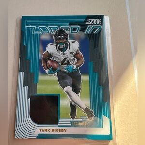 2025 Panini Score Tank Bigsby Zoned In Patch Jersey #ZON-TBY
